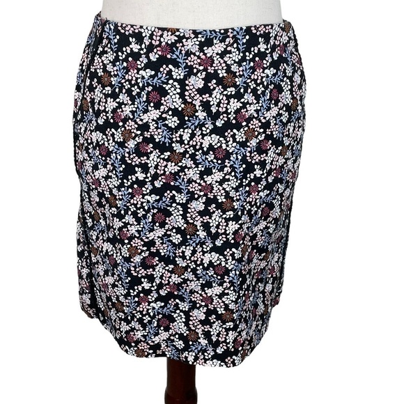 Loft Floral Skirt - Picture 1 of 9